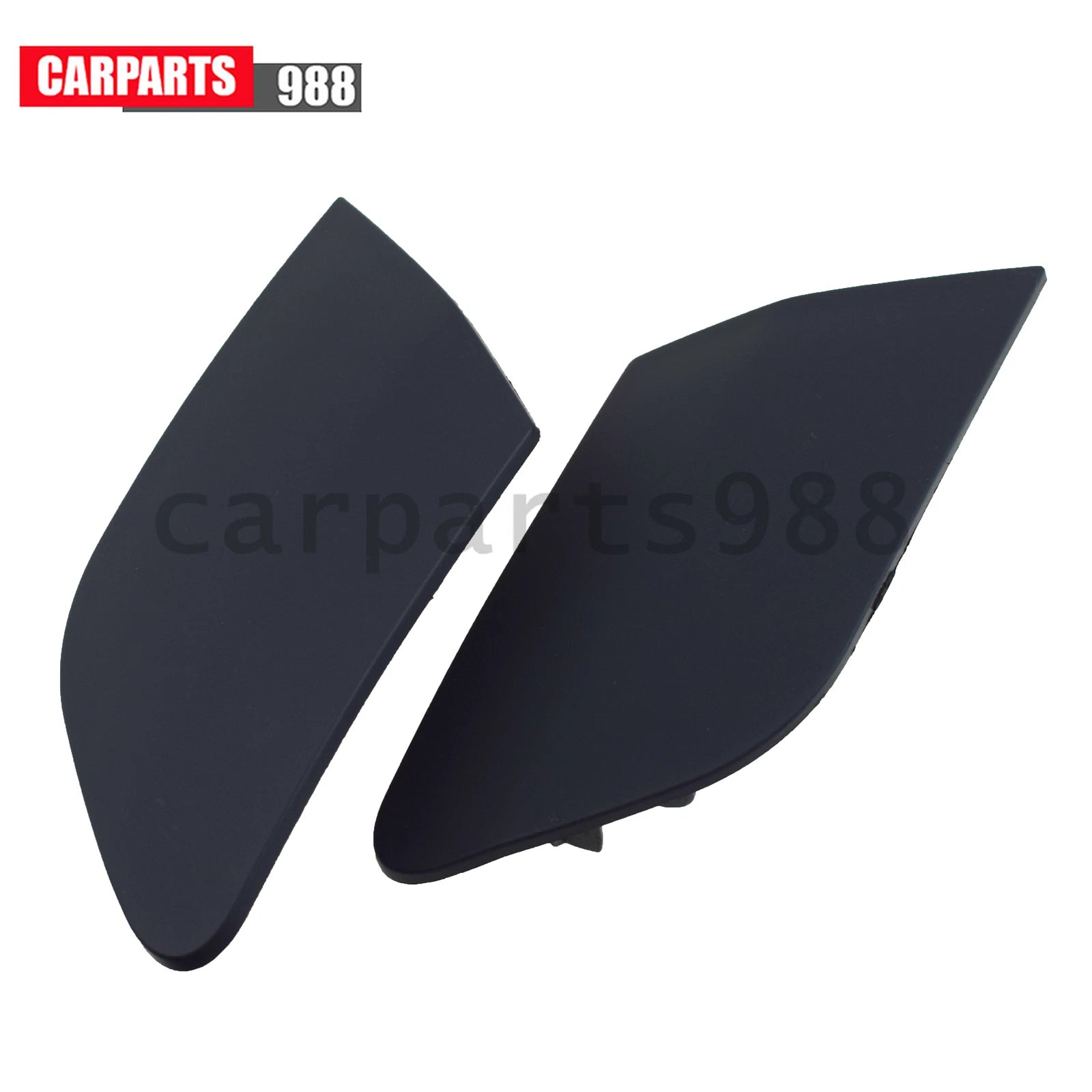2Pcs Left Right Headlight Washer Cover For VW Rabbit 2006-2009 Jetta 2005-2010 6B93BC-57