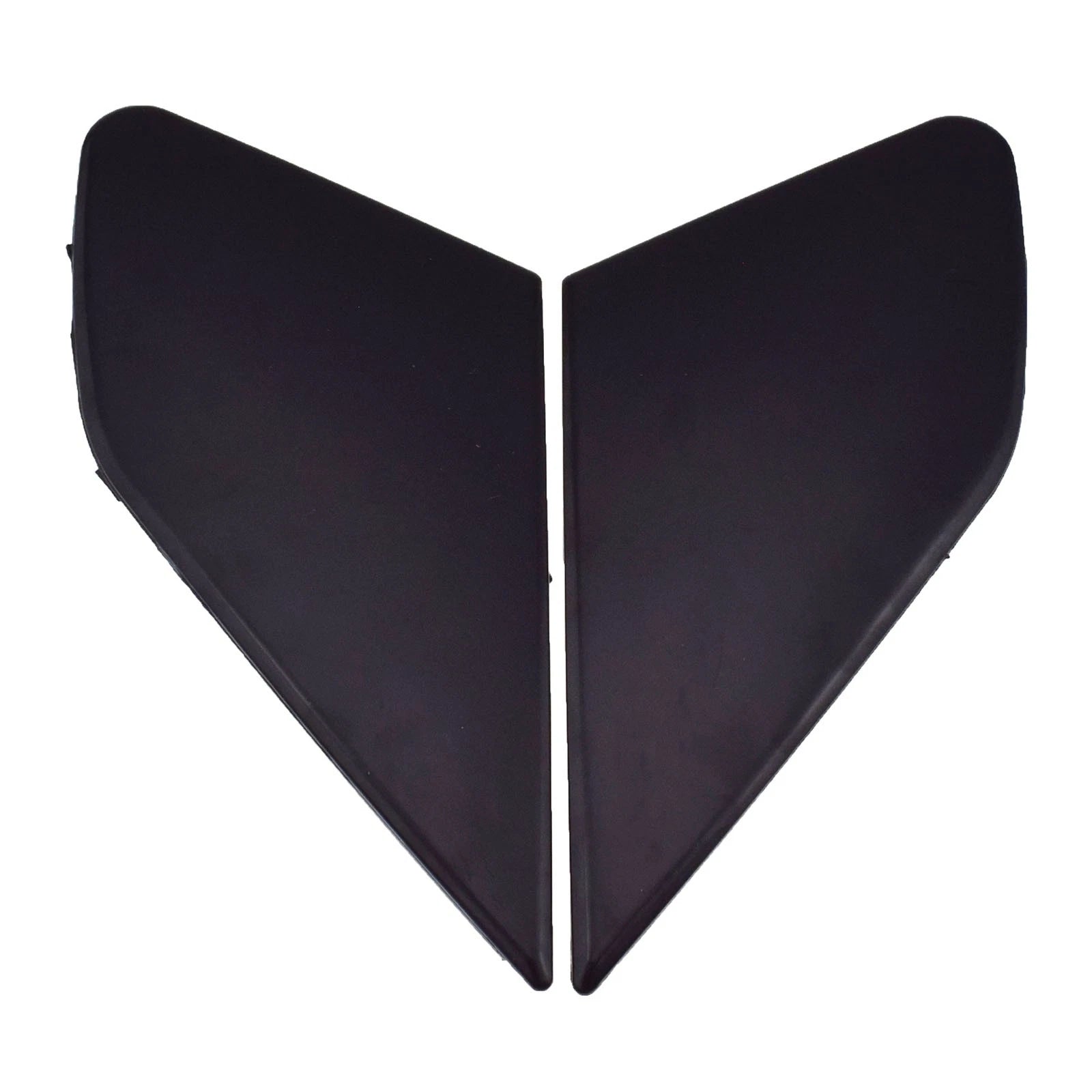 Pair Front Door Garnish Window Glass Plate Cover Trim For Honda Fit 2009-2013 6B93BC-57