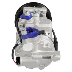 A/C Compressor with 6-Groove Pulley for Audi A6 2006-2011 A6 Quattro Q5 S4 S5