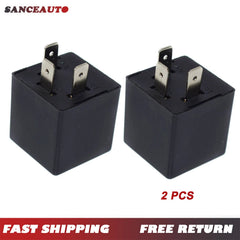 2PCS 3 Pins Turn Signal Flasher Light Relay For VW Audi 111953227D 61311366727 6B93BC-57