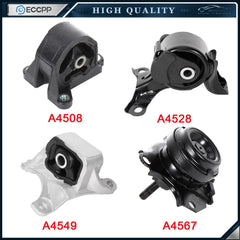 ECCPP 4Pcs Transmission Motor Mounts For 2002 2003 2004 2005 Honda Civic Si 2.0L 6B93BC-57