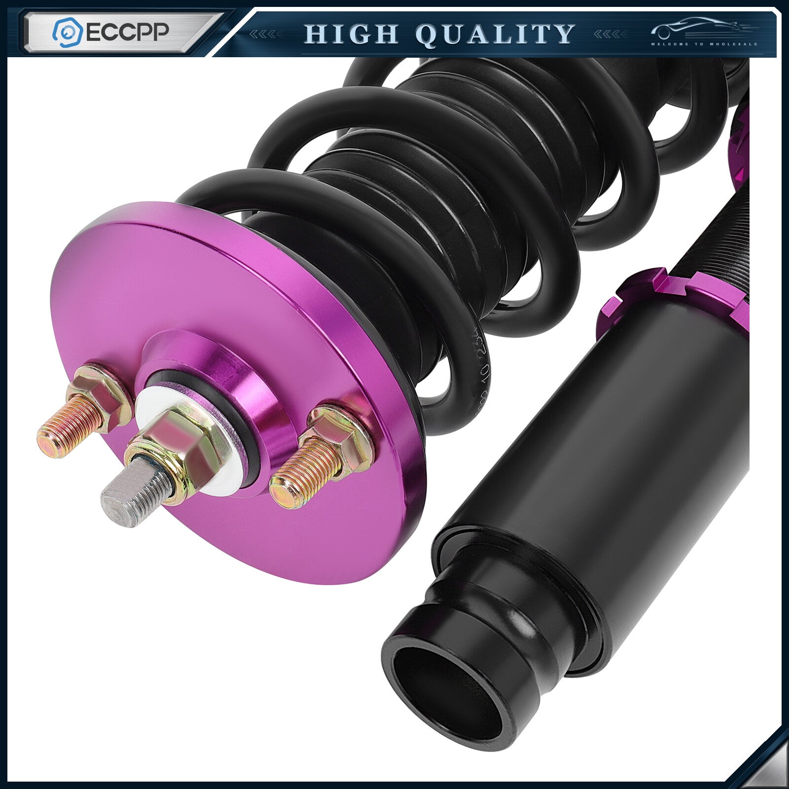 ECCPP Coilovers For 1993-00 Honda Civic Suspension Set Adjustable Struts Shocks ECCPP
