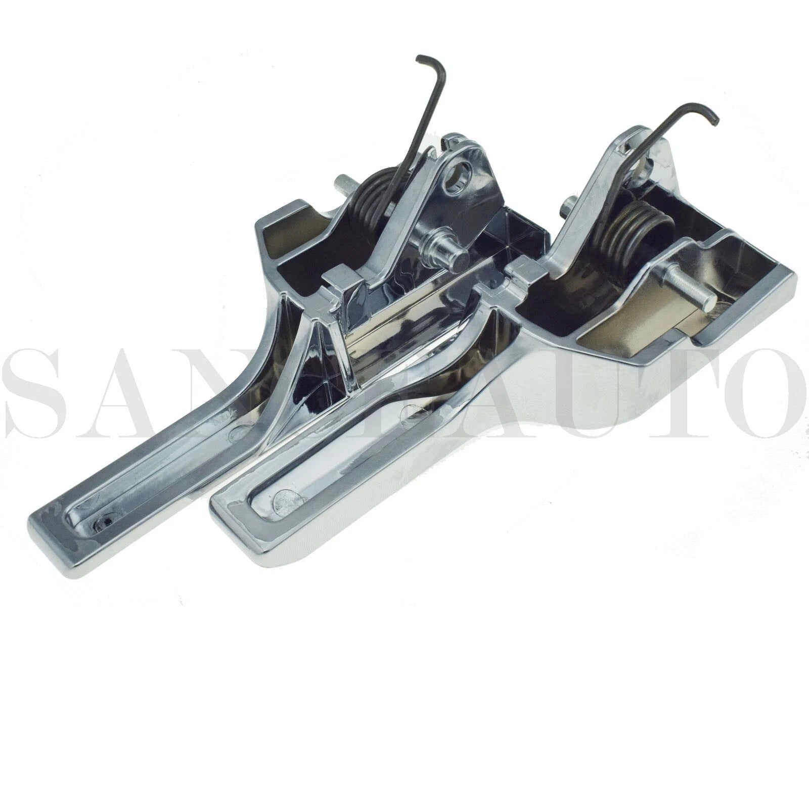Chrome LH RH Inside Door Handle For 2007-2014 Ford Expedition Lincoln Navigator 6B93BC-57