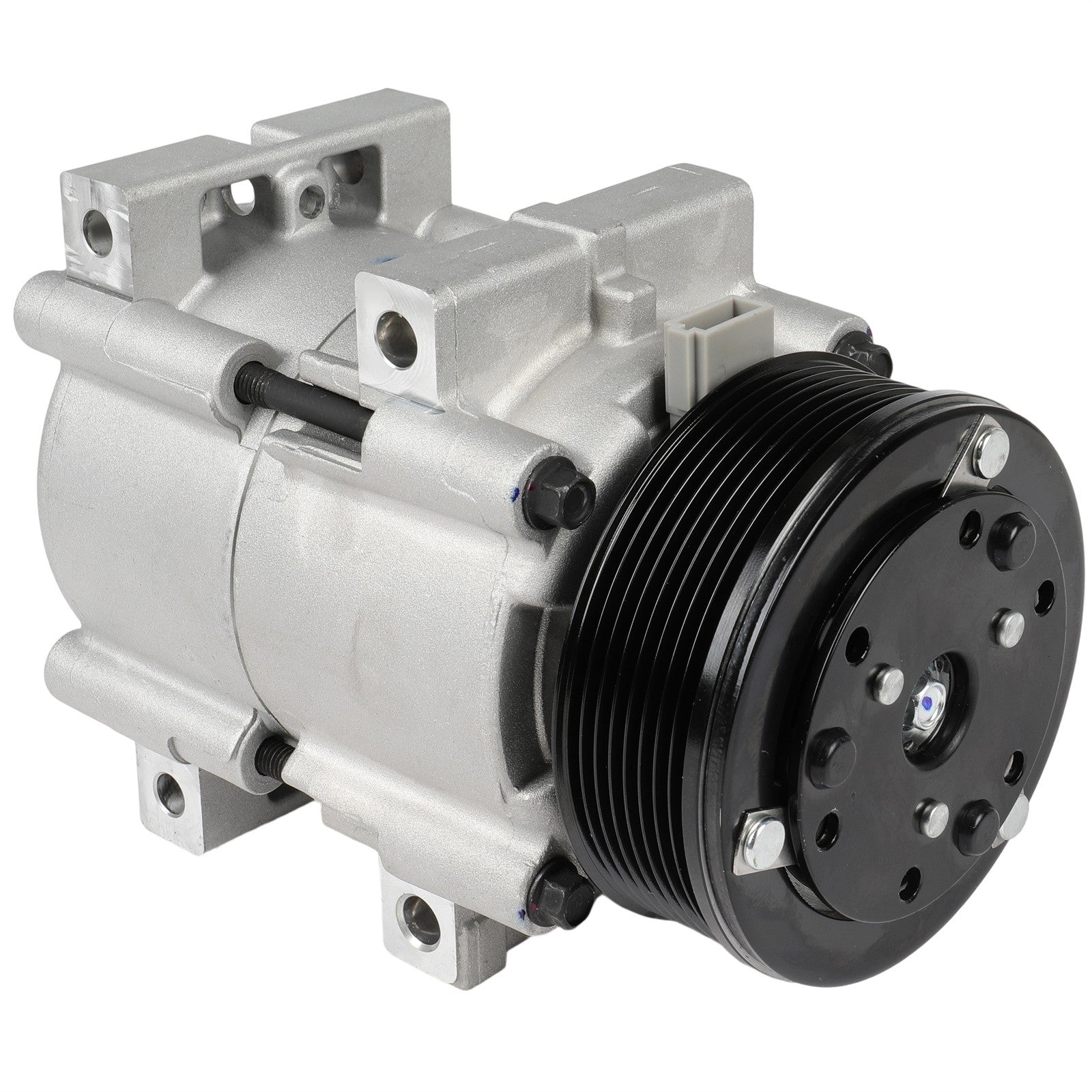 A/C Compressor with 8-Groove Pulley for Ford Excursion 2000 2001-2003 V8 7.3L 6B93BC-57