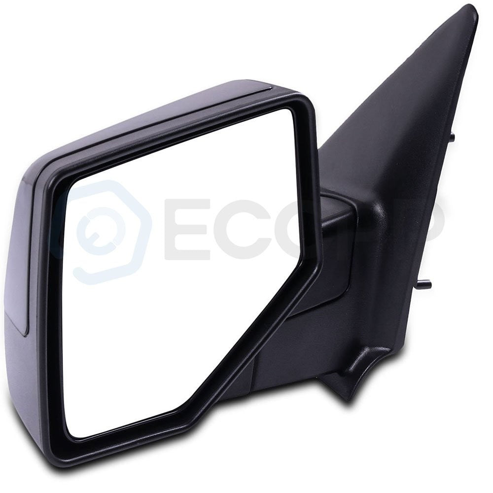 Left Driver Side Manual Mirror For 06-11 Ford Ranger Black Textured 6B93BC-57