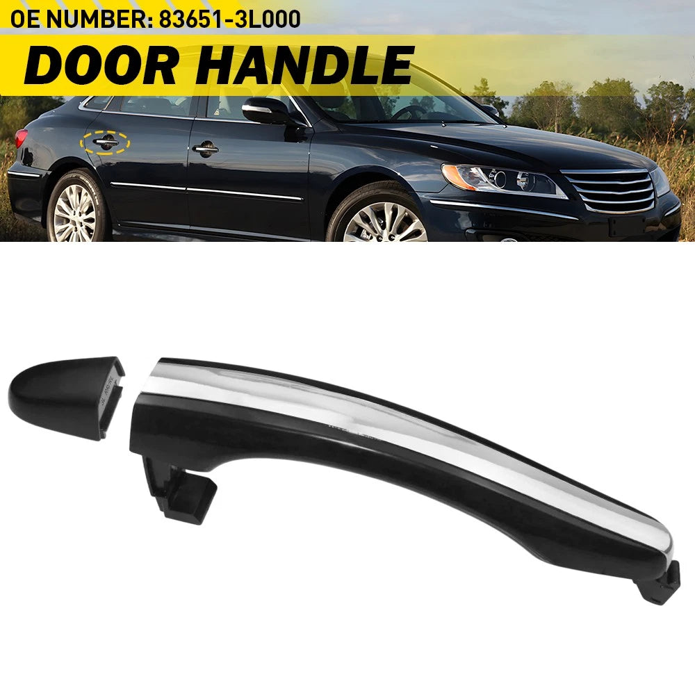 Rear Left Right Exterior Door For Handle Hyundai Azera 2006-2011 Primed Plastic 6B93BC-57