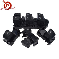 Power Window Switch Set for Toyota RAV4 LED Left Driving Backlight 84040-10020 6B93BC-57