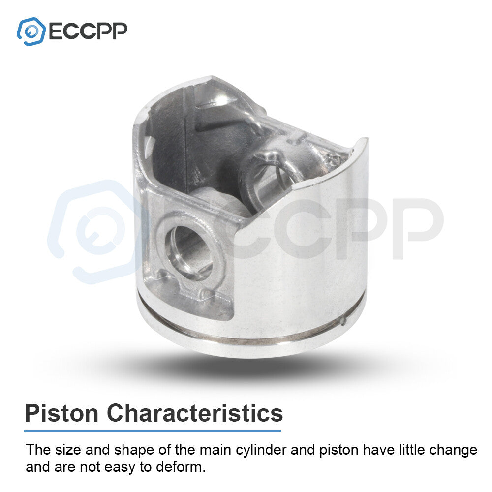 47mm Cylinder Piston Kit  For Husqvarna Husky 357 359 Chainsaw 6B93BC-57