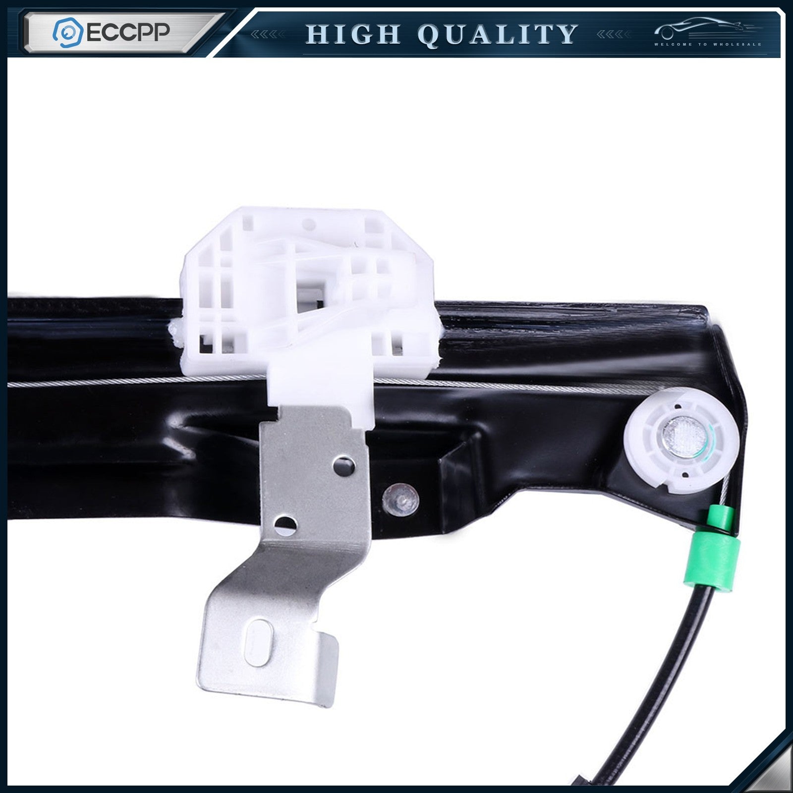 For 2002-2010 Ford Explorer Rear LH RH Power Window Regulator With Motor 6B93BC-57