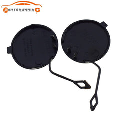 Pair Rear Bumper Towing Tow Hook Cover Cap For VW Touareg 2011 2012 2013 2014 6B93BC-57