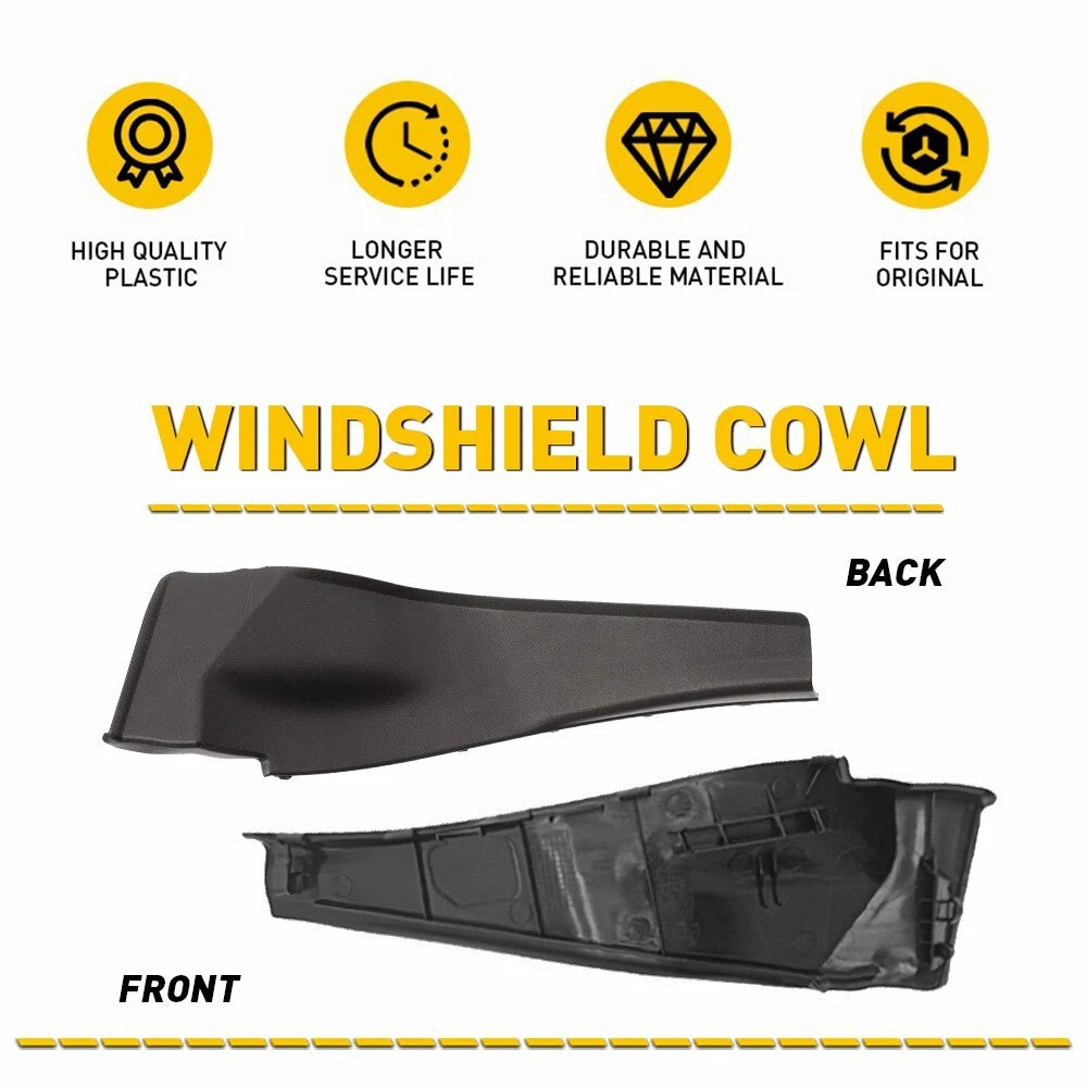 Set of 2 Left Right Side Cowl Extension Trim for 2013-2015 Altima Sedan Nissan 6B93BC-57