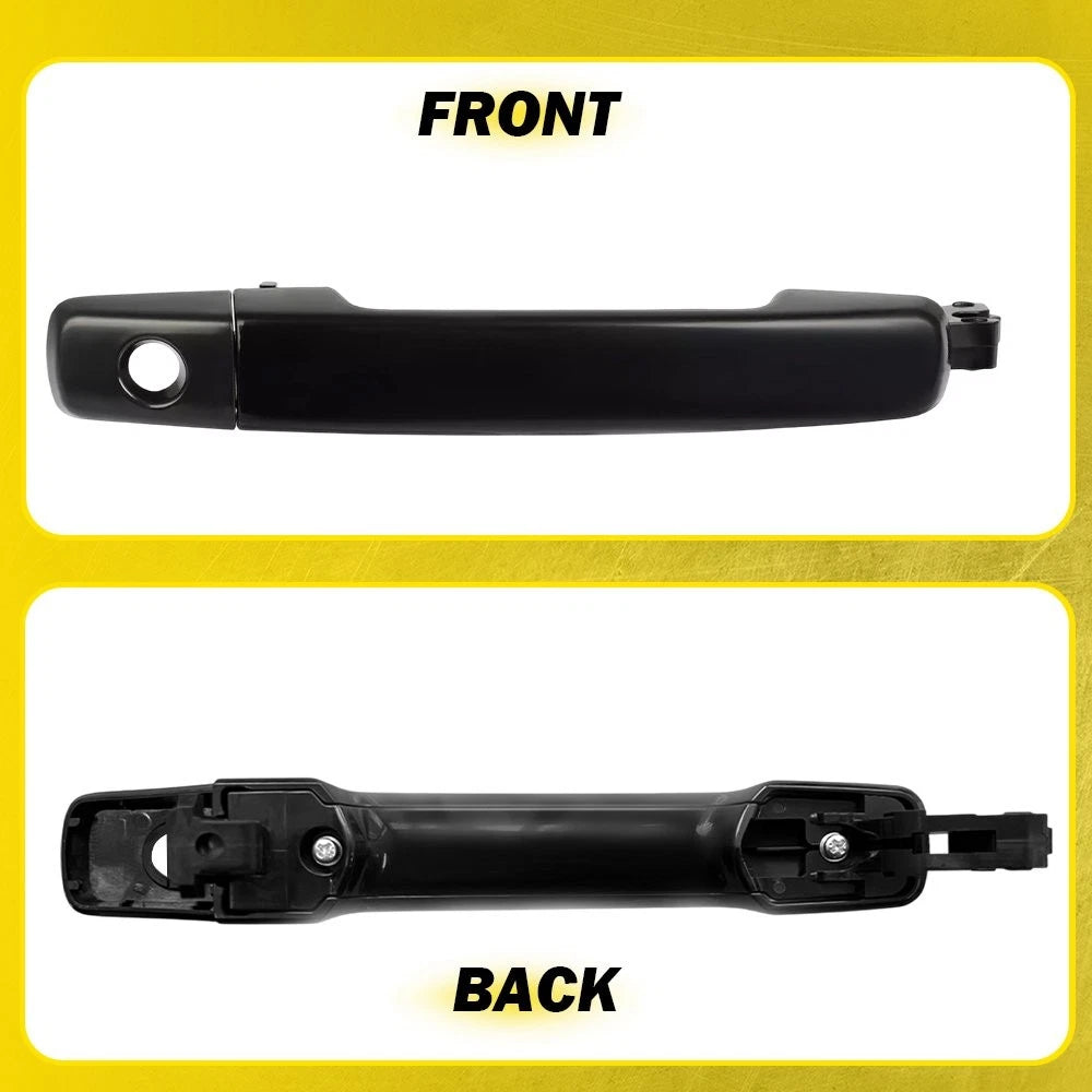 Outside Exterior Door Handle Black Front Driver For Nissan 2005-2008 Maxima EOA 6B93BC-57