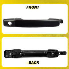 Outside Exterior Door Handle Black Front Driver For Nissan 2005-2008 Maxima EOA 6B93BC-57