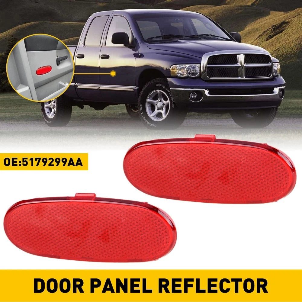 5179299AA For Dodge Ram 1500 2500 3500 Front Panel Door Reflector Interior Cover 6B93BC-57