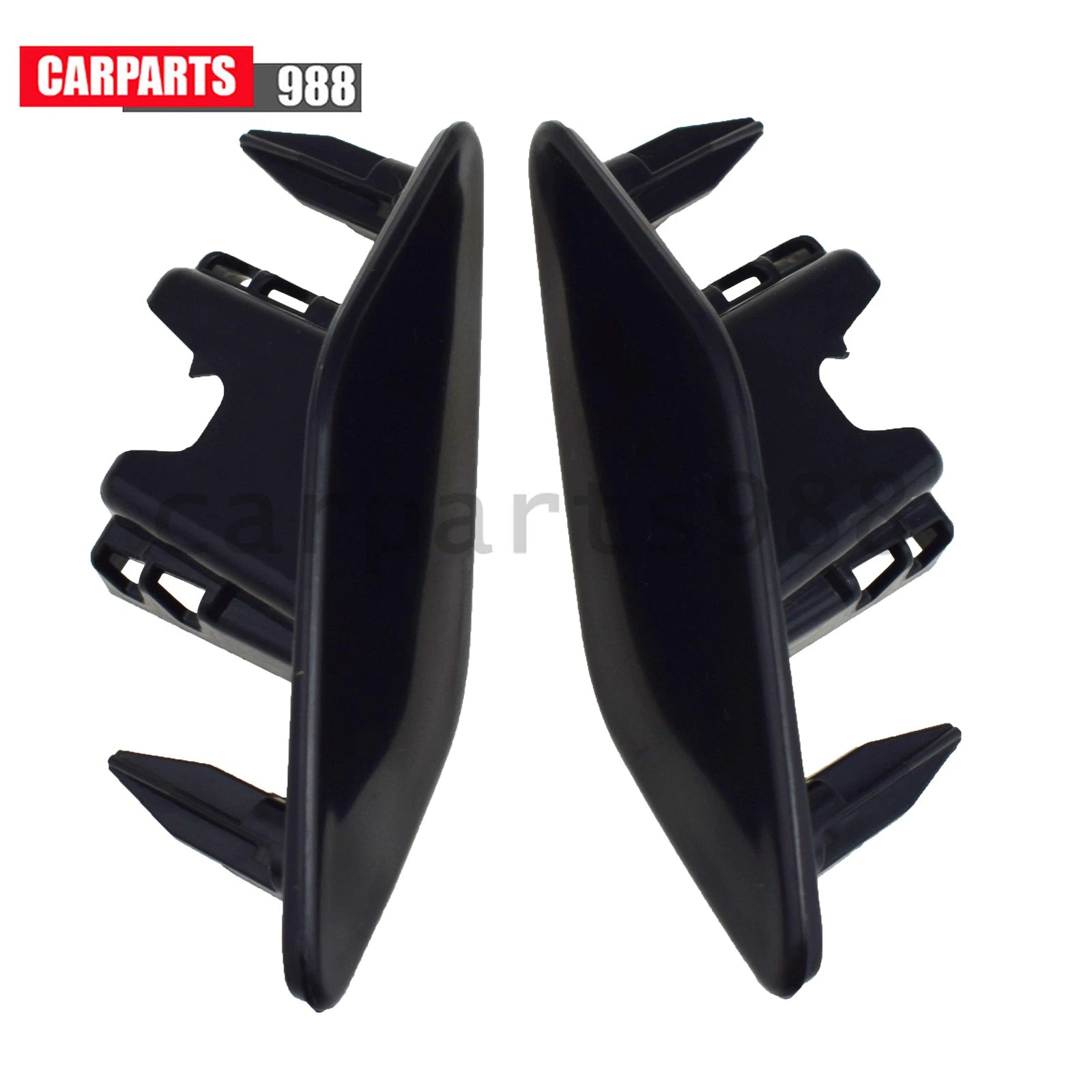 Pair Front Bumper Headlight Washer Nozzle Cover For Passat B8 2017-19 3G0807937A 6B93BC-57