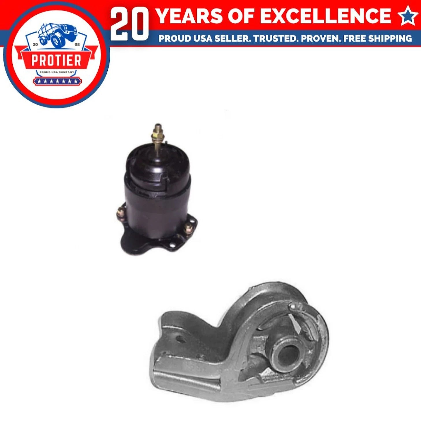 Front Engine Motor & Automatic Trans Mount Set 2 PCS for 1997-1999 Acura CL 3.0L 6B93BC-57