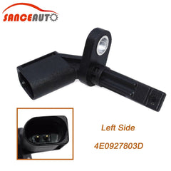 ABS Wheel Speed Sensor Left Driver for Audi A4 A5 A6 A7 A8 Q5 R8 4E0927803D 6B93BC-57