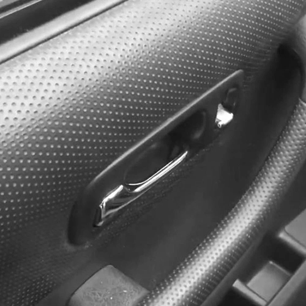 For 1997-2001 Honda CRV Front LH Inside Door Handle Dark / Deep Gray Chrome 6B93BC-57