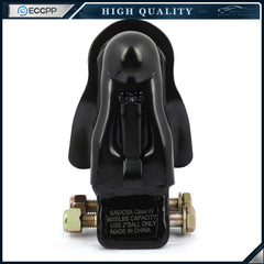 High Quality 2" Ball Adjustable Coupler Black 8000LBS 6B93BC-57