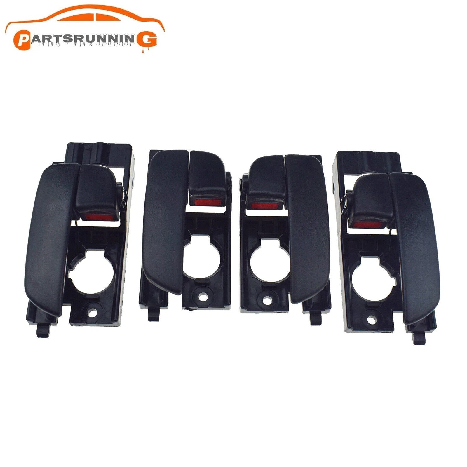 8PCS Front Rear Left Right Inside Inner Door Handles For Hyundai Accent 2007-11 6B93BC-57