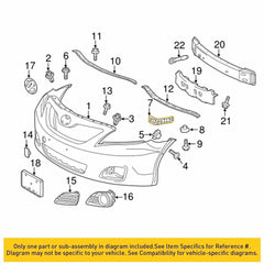 2X Bumper Bracket For 2007-2011 Toyota Camry Driver Side Passenger Left Right Bl 6B93BC-57