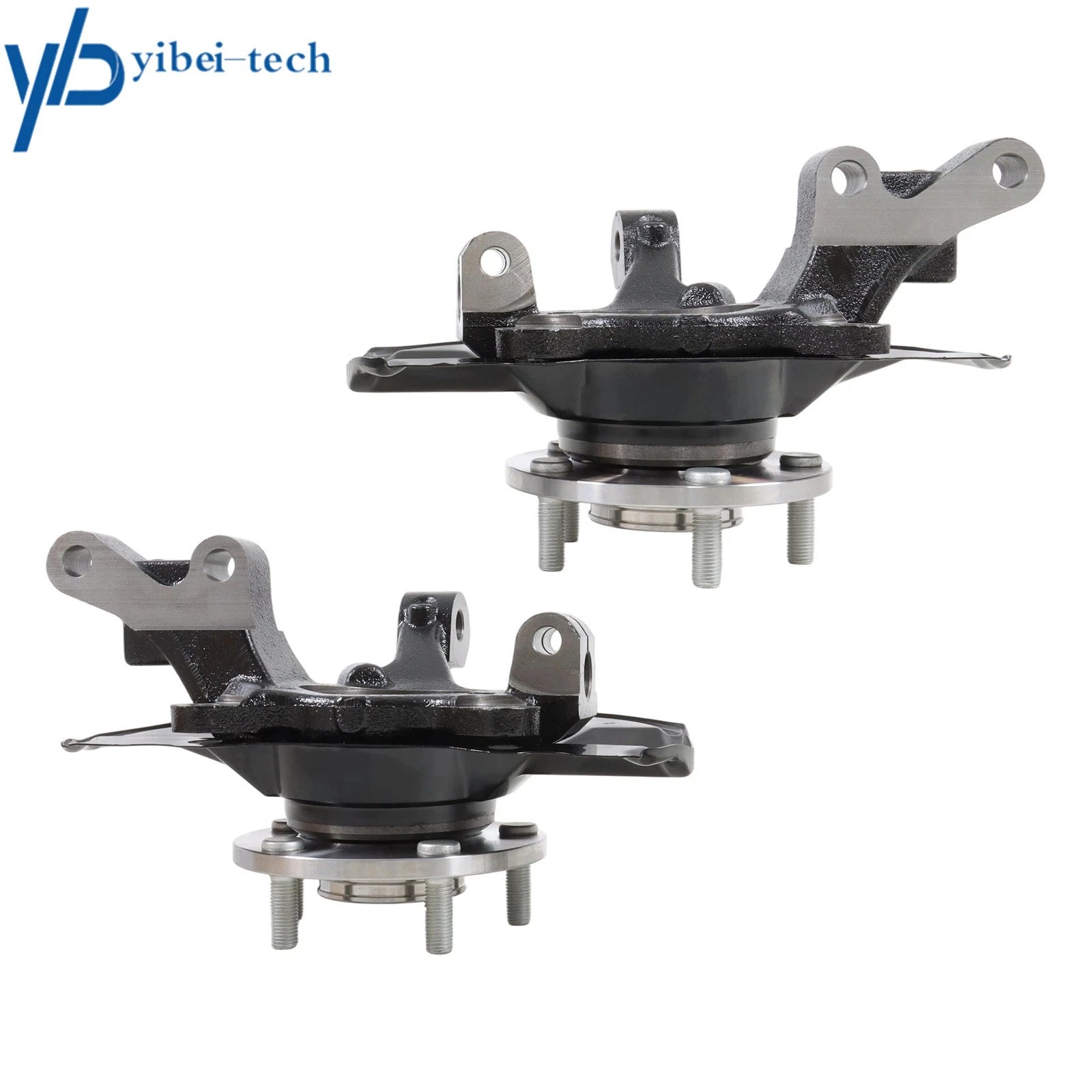 Pair Front Steering Knuckle & Hub Bearing Assembly For Dodge Caliber 2007-2012 6B93BC-57