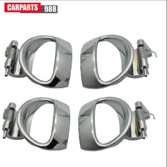 4Pcs Inside Chrome Door Handle Repair Front Rear Left Right For 06-11 Chevy HHR 6B93BC-57