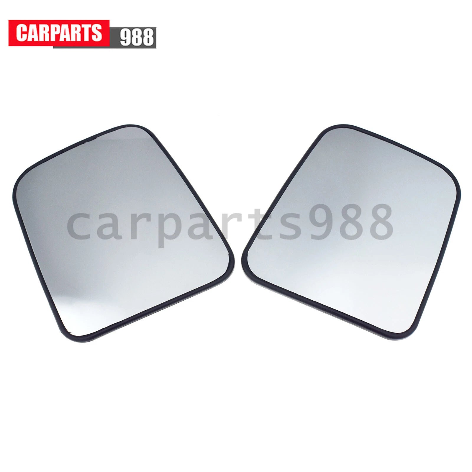Left Right Mirror Glass Heated w/ Backing For Nissan Pick-up Patrol Y61 Navara 6B93BC-57