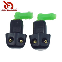 2pcs Windshield Washer Nozzle Spray Jet Front Pair for Honda Civic Acura Integra 6B93BC-57