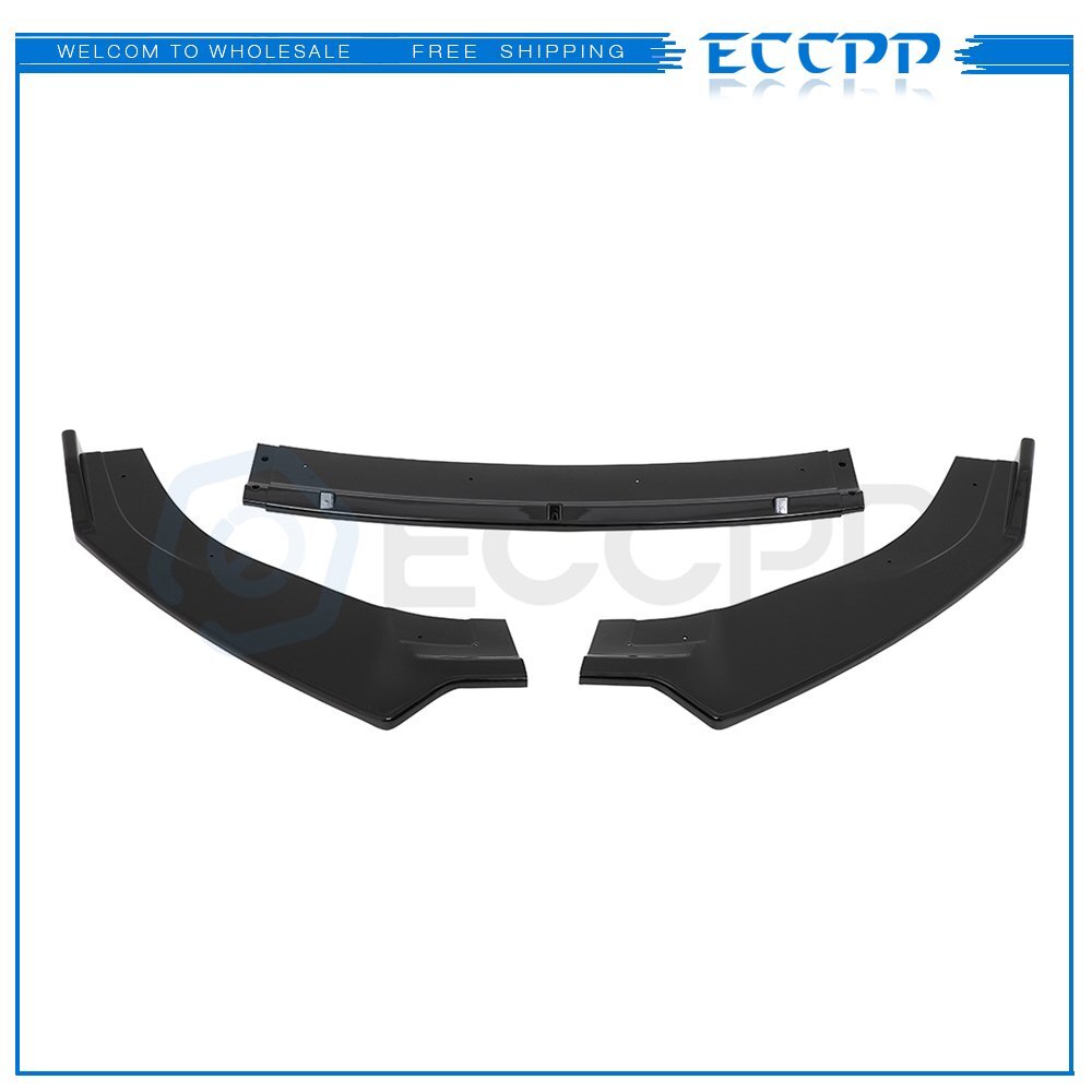 Front Bumper Lip For 2014-2020 Volkswagen Golf GTI & R & R-Line Models Only 6B93BC-57
