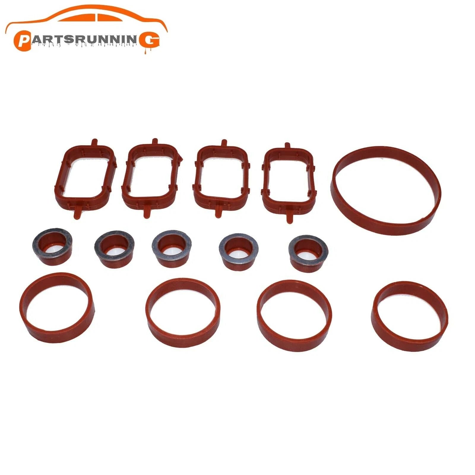 Intake Manifold Seal Gasket Kit 11612246945 For BMW E53 E61 E63 E70 E83 X3 X5 X6 6B93BC-57