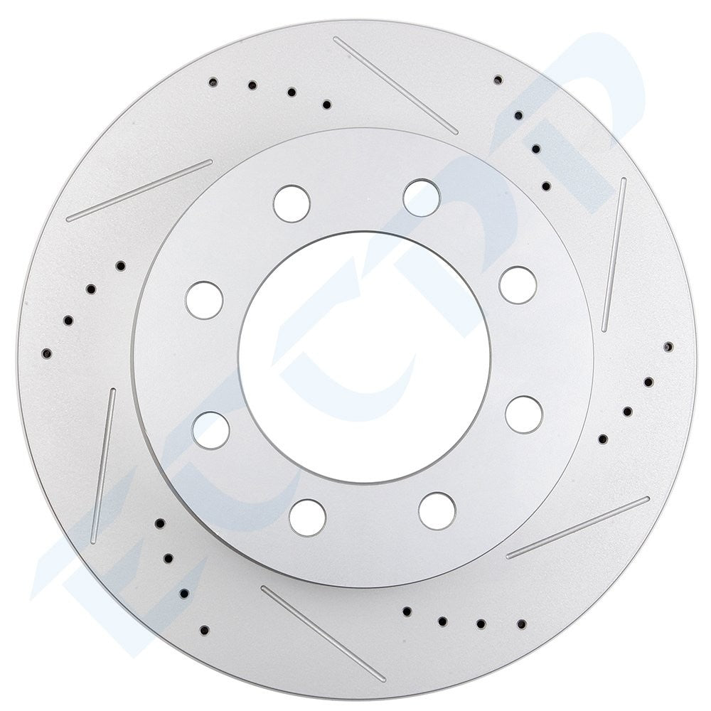 353mm Pair Front Disc Brake Rotors for 2006 2007 2008 Dodge Ram 1500 2500 3500 6B93BC-57