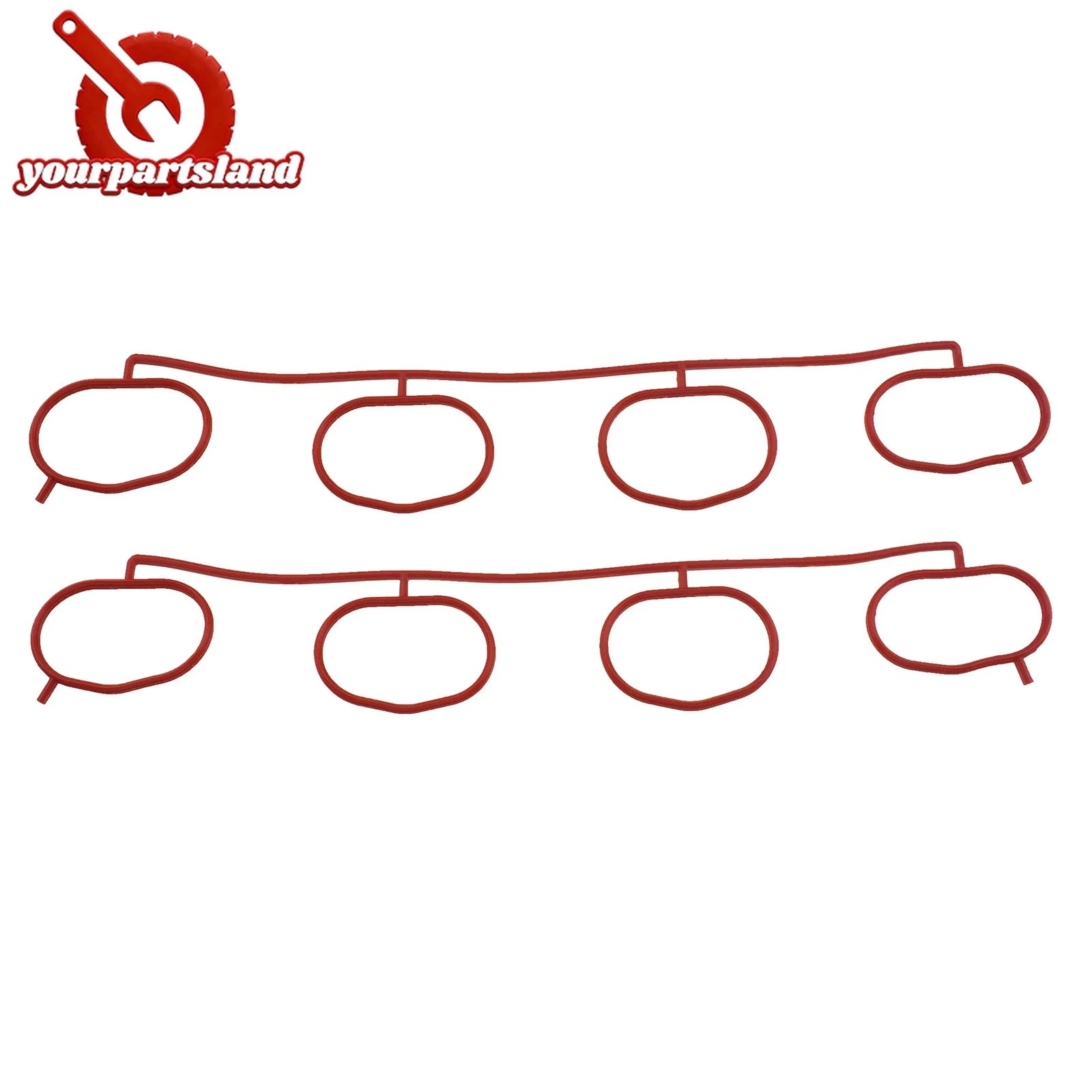 2X For Toyota 4Runner Tundra GX470 4.7l Lower Intake Manifold Gasket 17171-50030 6B93BC-57