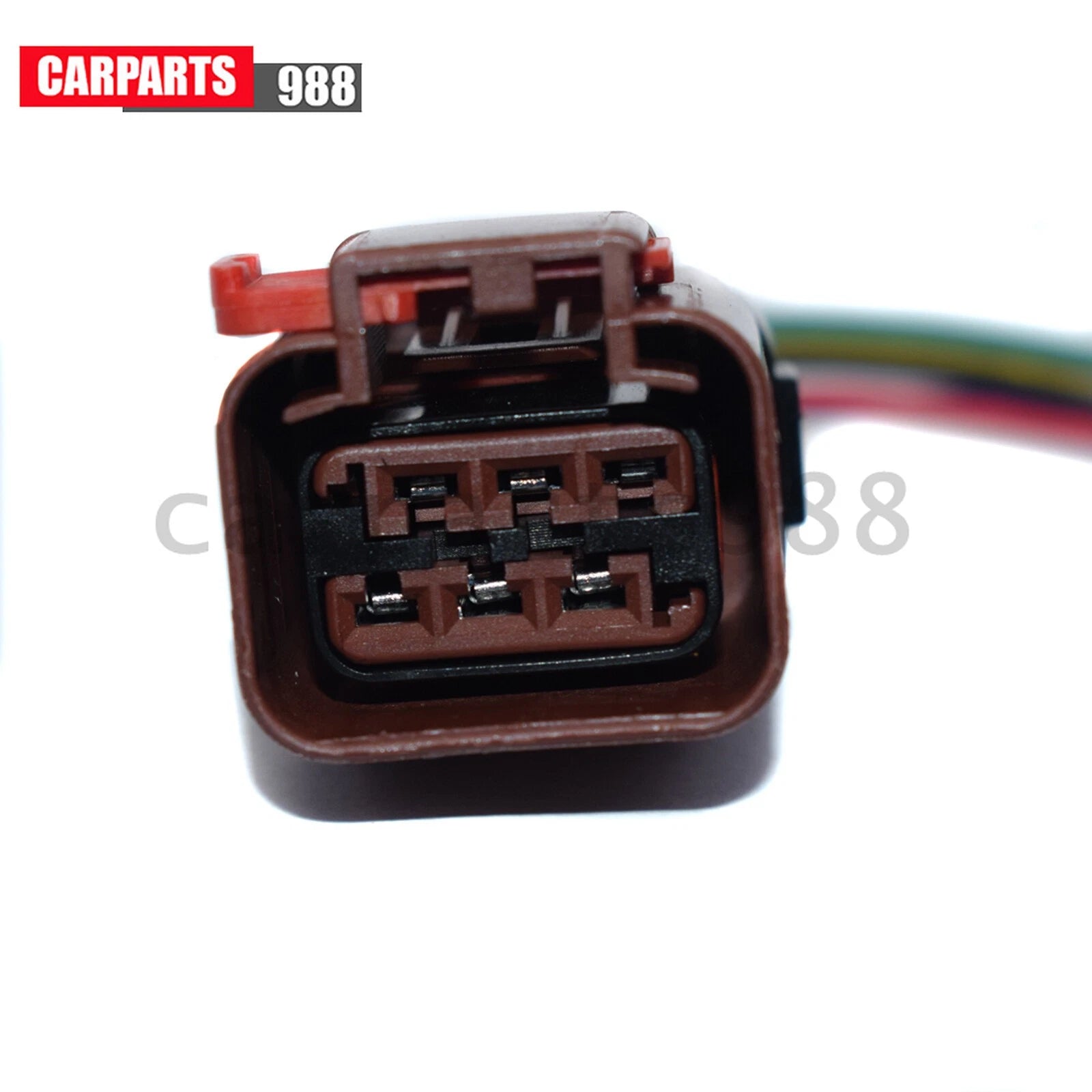 For Chrysler Dodge Jeep Window Wiper Motor Tail Lamp Connector 6-Way 5013984AA 6B93BC-57
