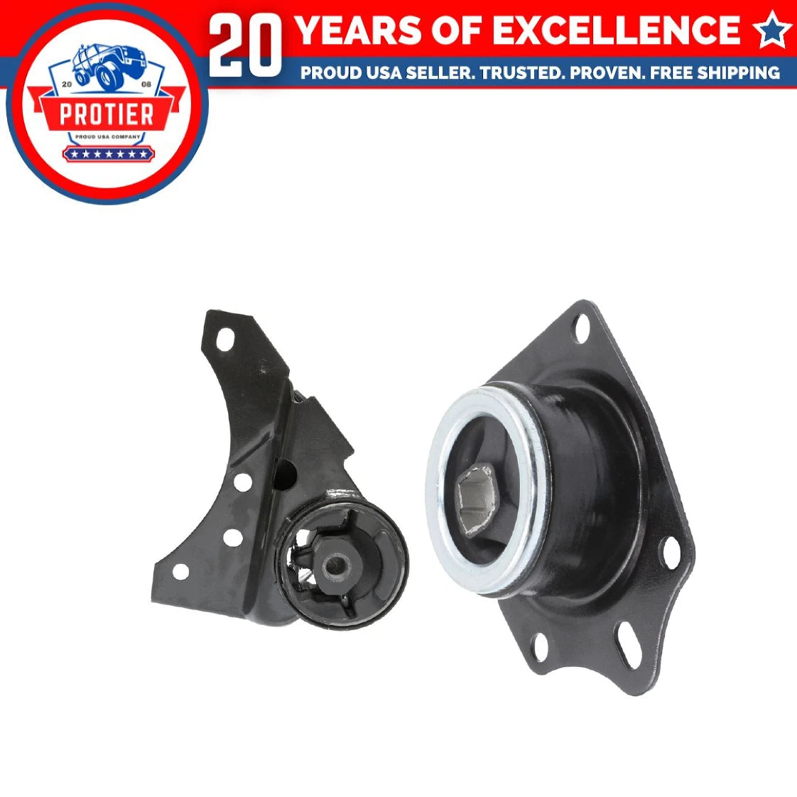 Engine Motor & Trans Mount Set for 2003-2005 Dodge Neon 2.0L for Auto Trans 6B93BC-57