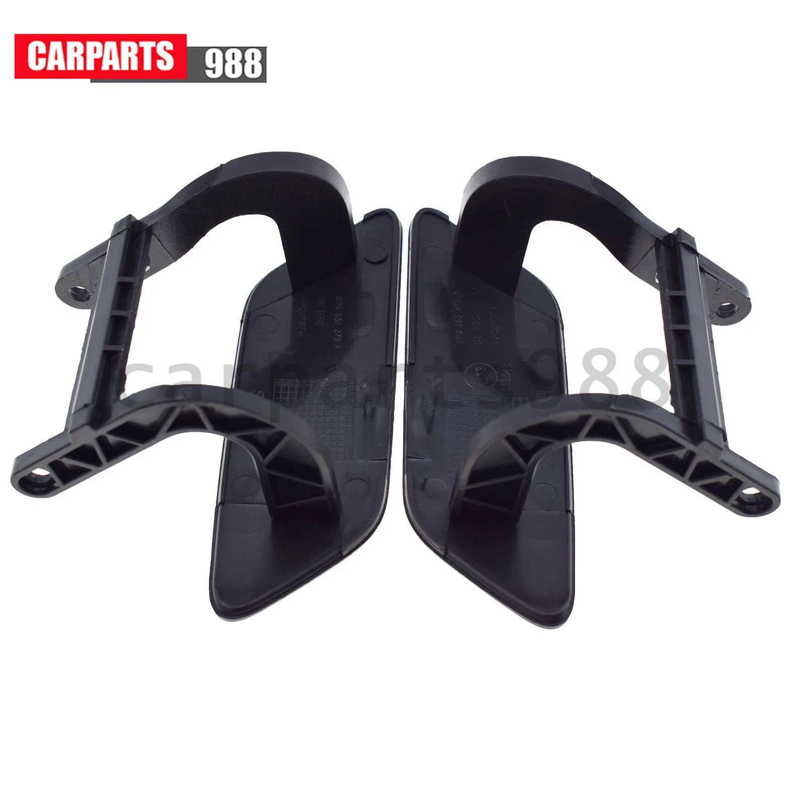 For Audi A3 2008-2014 Front Left Right Bumper Headlight Washer Nozzle Cover 2Pcs 6B93BC-57