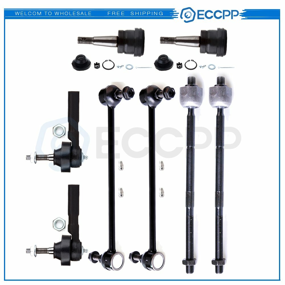 8set Suspension Ball Joints Tie Rod Ends Fits 2001 2002-2007 Dodge Grand Caravan 6B93BC-57