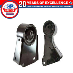 Fits 1992-1994 Nissan Maxima 3.0L DOHC Front & Rear Right Motor Mount Set 2PCS 6B93BC-57