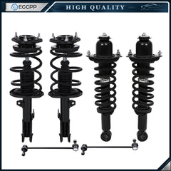Front Rear Struts Front Sway Bars For Toyota Corolla 2014-2019 w/Coil Spring KOEEP