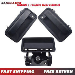 Front LH RH Outside Tailgate Door Handle For 95-00 Chevrolet GMC Trucks Suburban 6B93BC-57