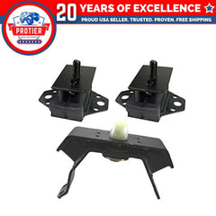 Fits 1998-1999 Toyota Tacoma 3.4L 4WD MANUAL Engine Motor & Trans Mount Set 6B93BC-57
