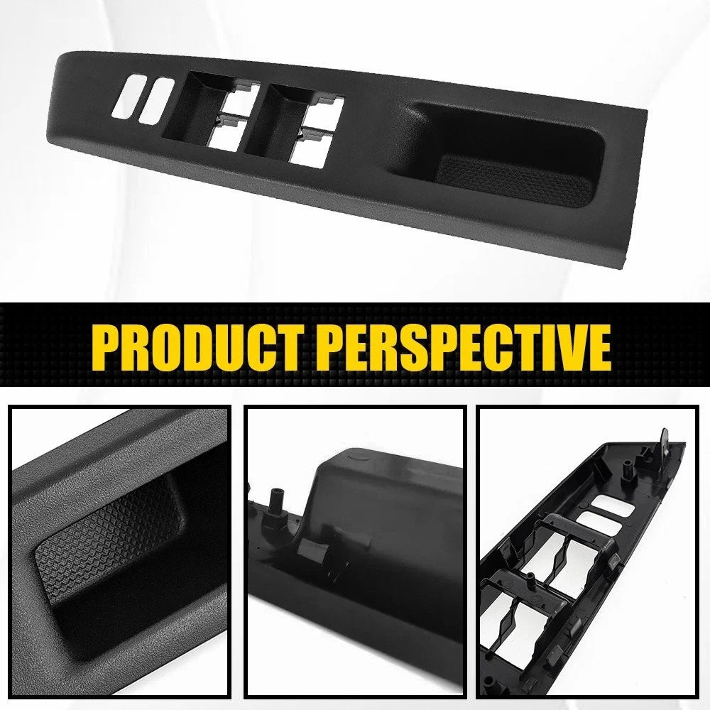 For Toyota Yaris 12-14 Black Window Switch Control Panel Bezel Front Rear RH 2x 6B93BC-57