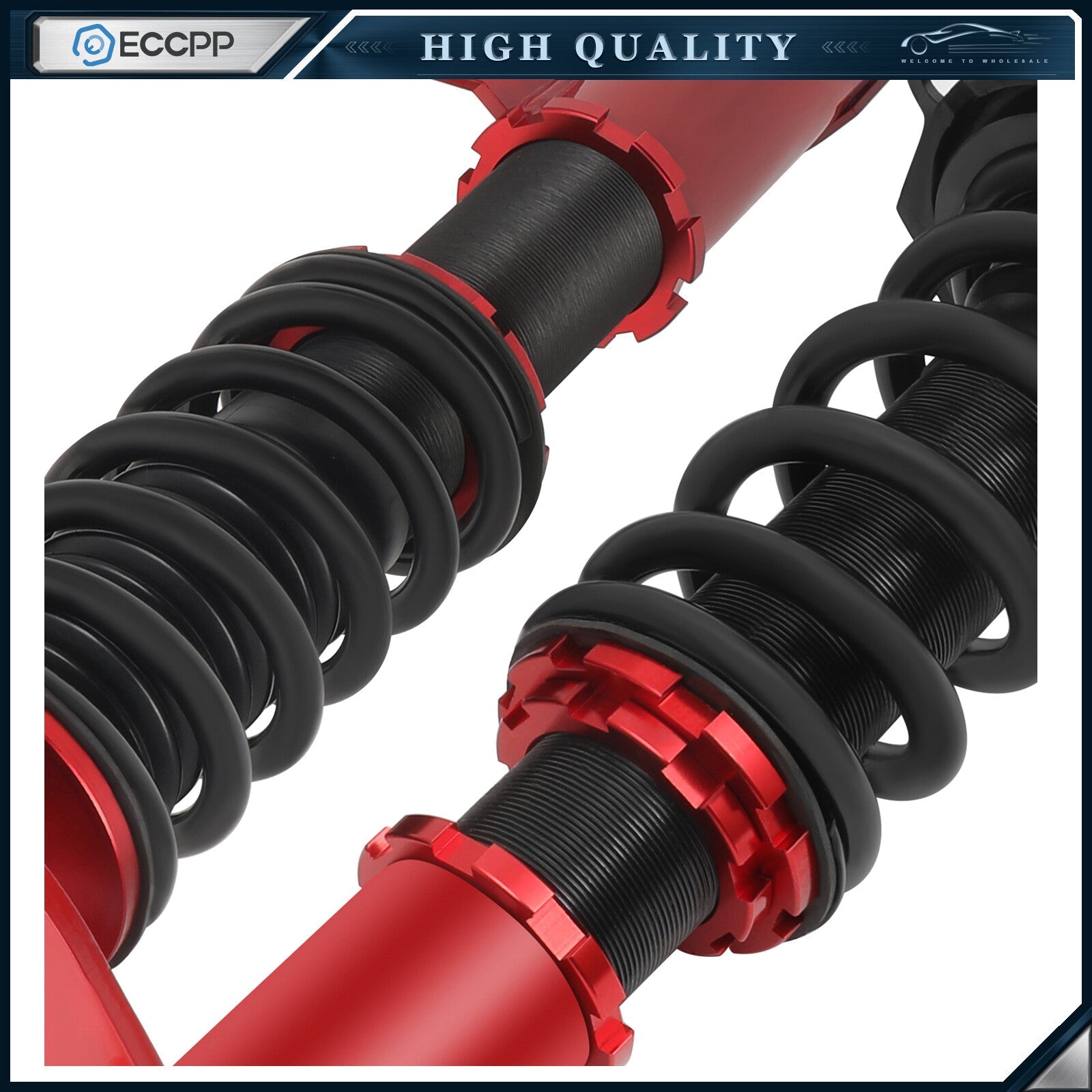 Coilovers Suspension Set Adj. Height Strut Shocks For 03-08 Toyota Corolla E130 6B93BC-57