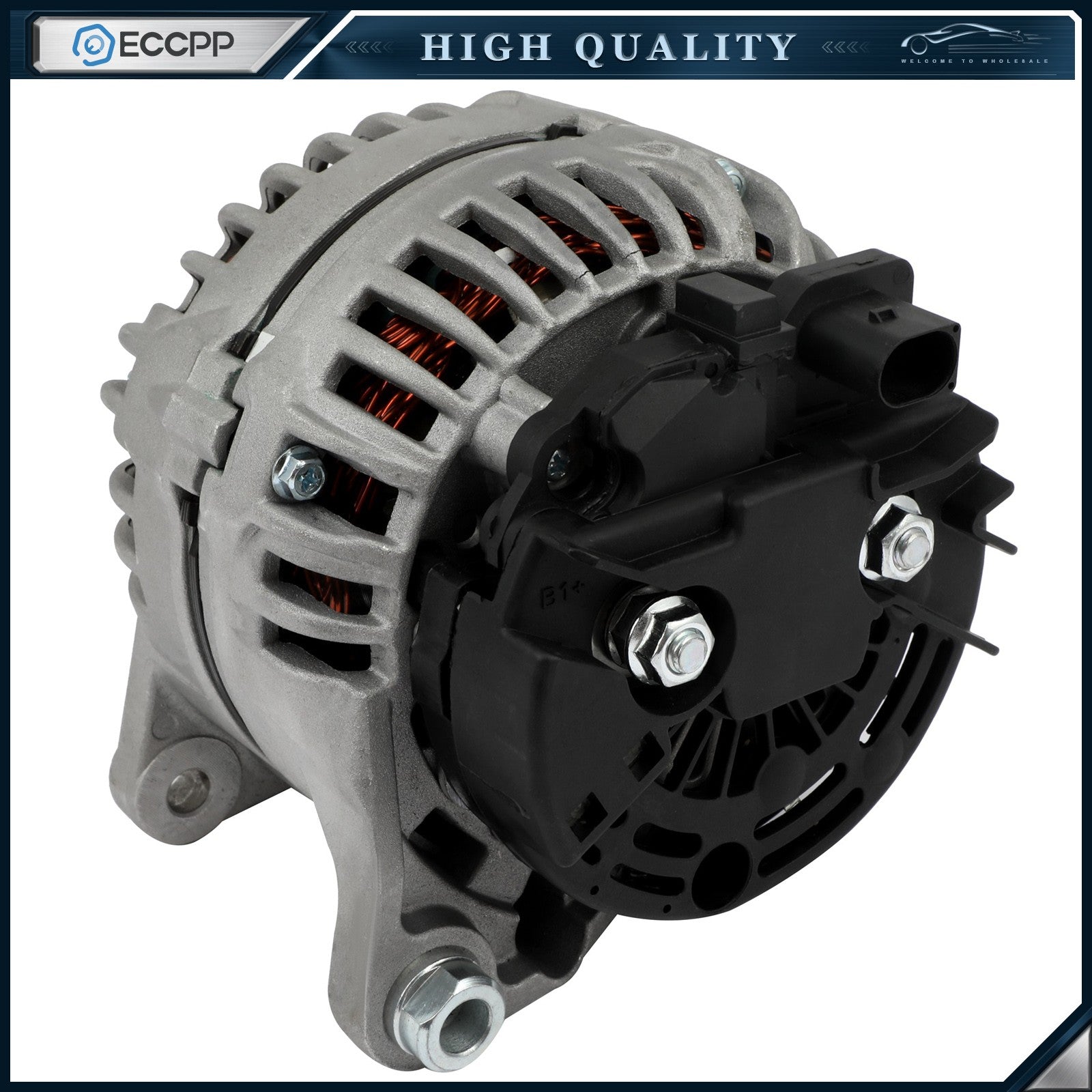 Alternator for 11065 Audi A4 3.0L 2976cc 2002 2003 2004 2005 078-903-016RX ECCPP 6B93BC-57