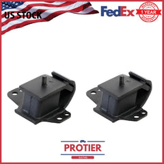 Front L & R Motor Mount 2PCS Set Fit Nissan 720 / D21 / Pickup 2.4L RWD 6B93BC-57