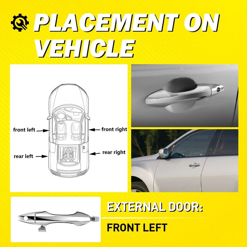 Front Left Driver Exterior Outside Door Handle For 2007-2013 Acura MDX Base EOA 6B93BC-57