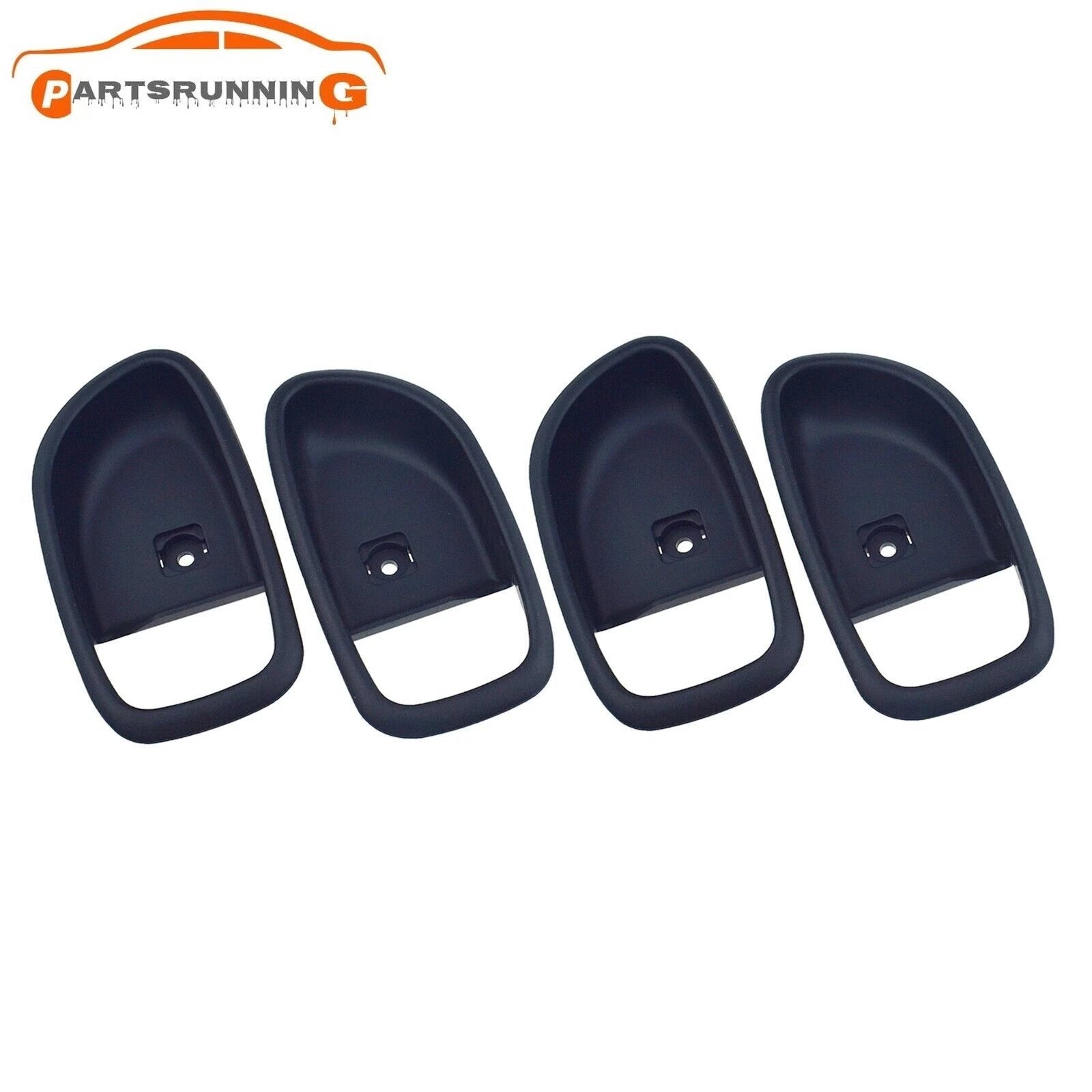 4x Interior Door Handle Bezel Trim Panel For 2007-10 Hyundai Elantra 82611-2H000 6B93BC-57