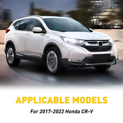 Piano Black Pillar Posts for 2017-2022 Honda CRV Set 6pcs Window Trim Cover Kits 6B93BC-57