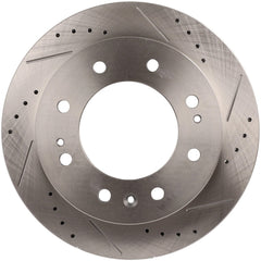 Front Drilled Slotted Brake Rotors For 2020-2023 Chevrolet Silverado 2500 KOEEP