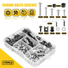 Complete Fairing Bolt Kit Body Screws Fit For Yamaha YZF R6 R1 R6S YZF600R EOA 6B93BC-57